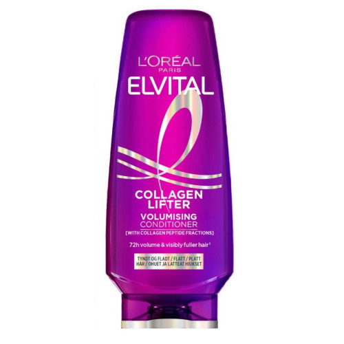 Кондиціонер для тонкого, позбавленого об'єму волосся L’oreal Paris Elvital Collagen Lifter 250 мл. Кондиціонер для тонкого, позбавленого об'єму волосся L’oreal Paris Elvital Collagen Lifter 250 мл.